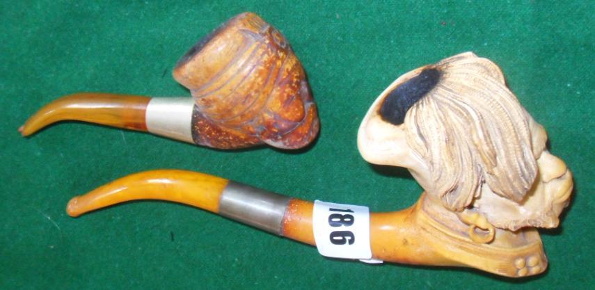 Meerschaum Smoking Pipes SOLD for £1000